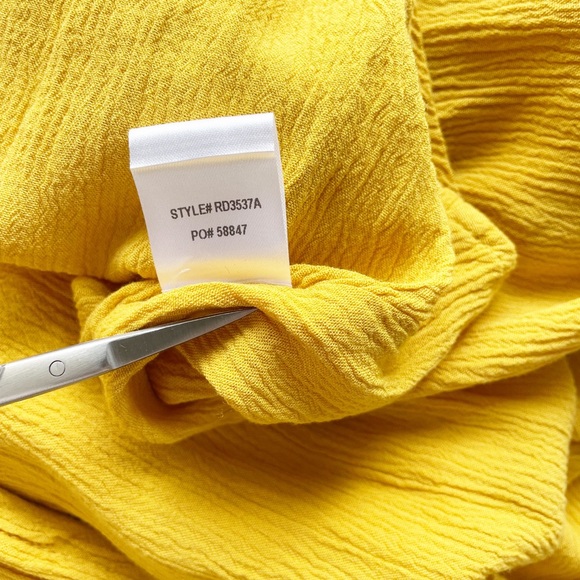 Yellow Wrap Maxi Dress - Picture 6 of 16